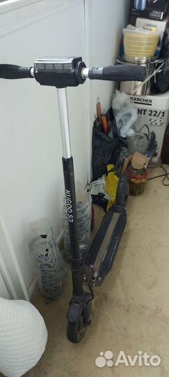 Самокат взрослый электрический бу