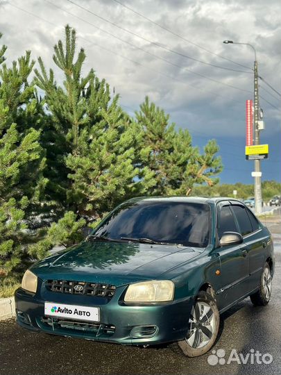 Hyundai Accent 1.5 МТ, 2001, 315 000 км