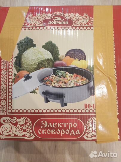 Электросковорода Добрыня DO-1601