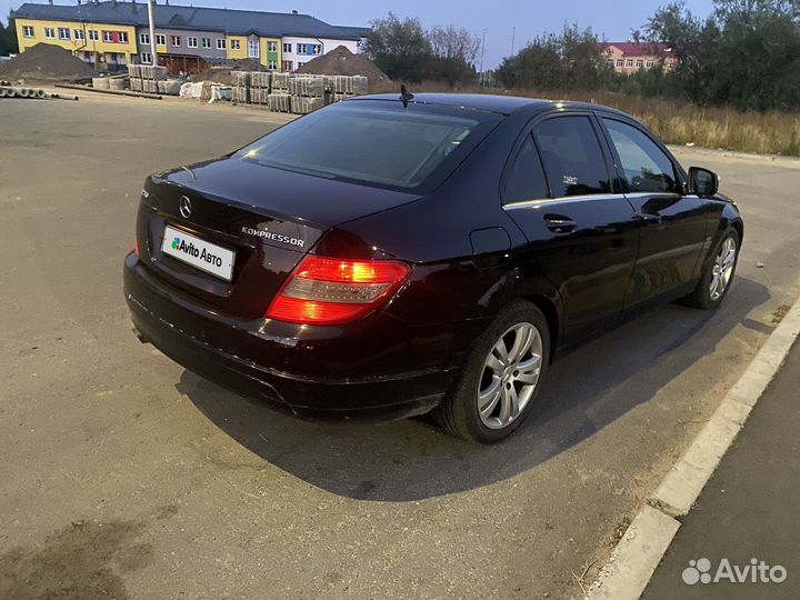 Mercedes-Benz C-класс 1.8 AT, 2008, 170 000 км