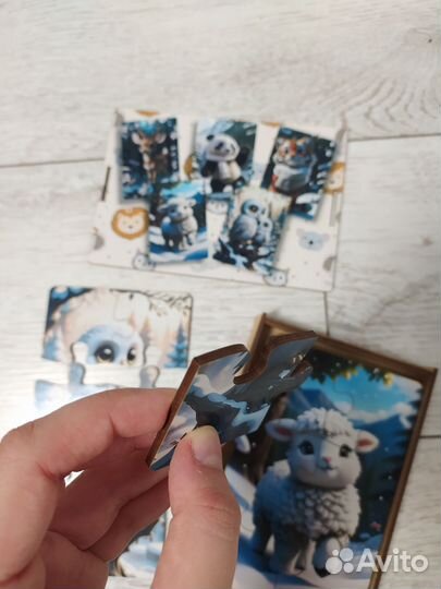 Пазлы деревянные для детей