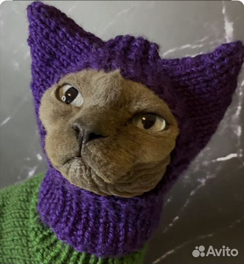 Шапка для кошки