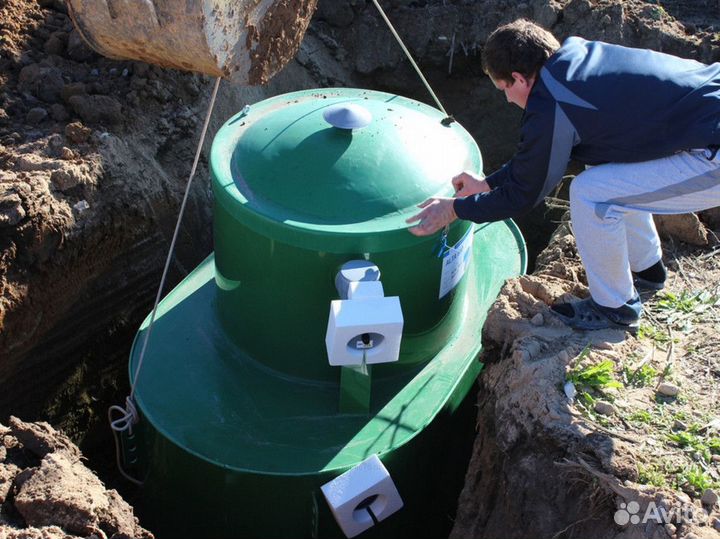 Септик под ключ. Топос и др. бренды. Рассрочка