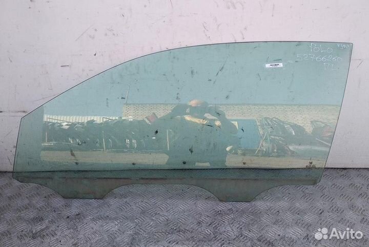 Стекло двери передней левой Volkswagen Polo