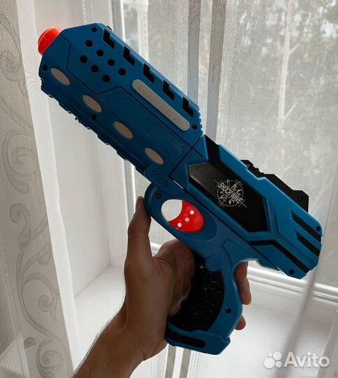 Бластер с мягкими пулями пистолет с гелевыми пулям