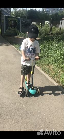 Самокат детский декатлон