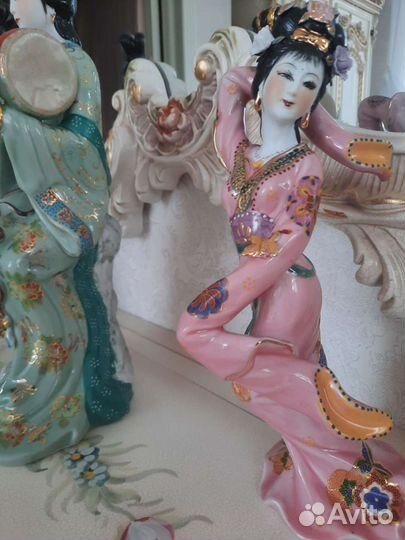 Фарфоровые статуэтки италия
