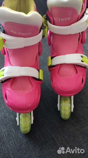 Роликовые коньки раздвижные 26-29 размер