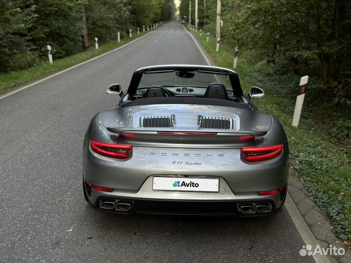 Porsche 911 Turbo 3.8 AMT, 2016, 120 000 км