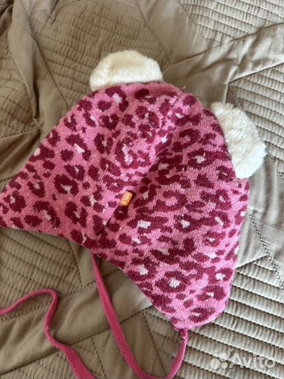 Шапка зимняя для девочки 52 54