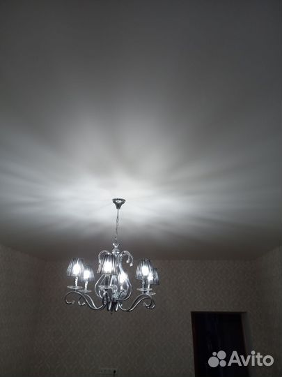 Люстра+ 2 бра+торшер для туалетного столика