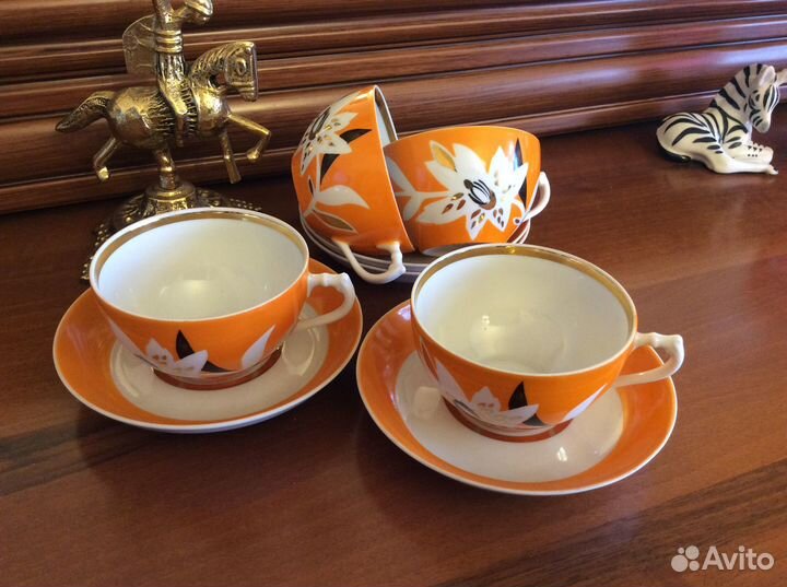 Чайная пара Дулево