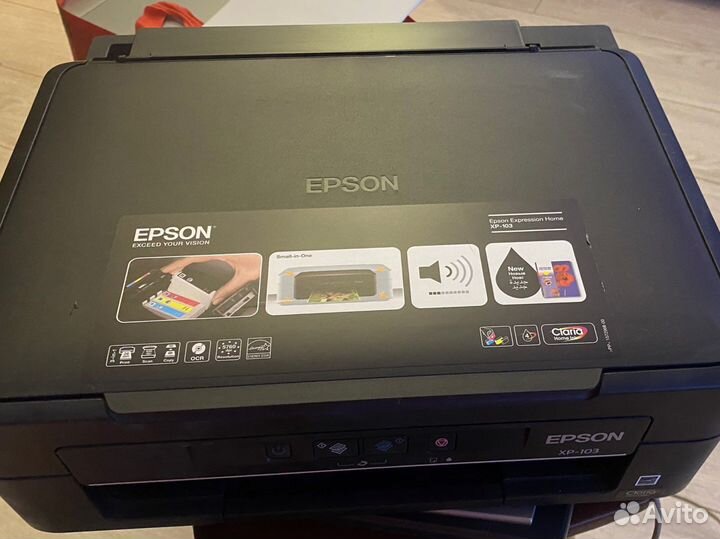 Мфу. Принтер струйный + сканер. epson