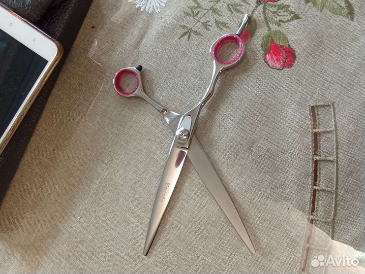 Ножницы для груминга для левши прямые