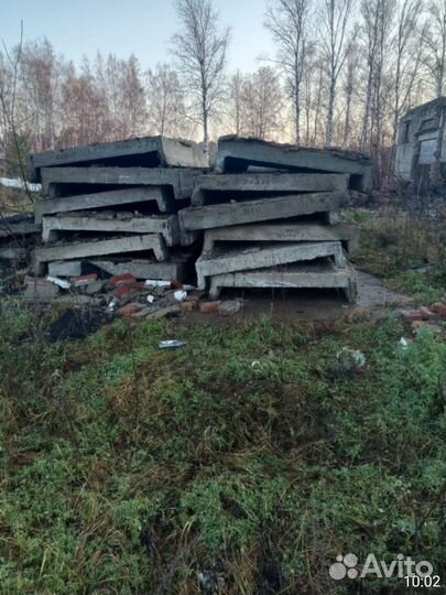 Плиты перекрытия бу