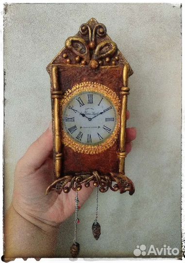 Елочная игрушка Часы