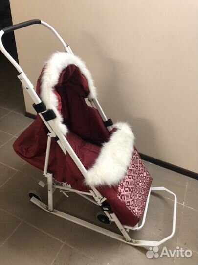Коляска санки