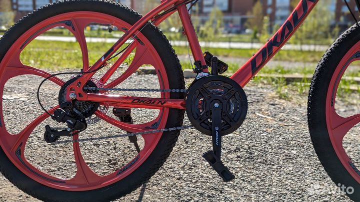 Велосипед новый алюминиевый литые диски