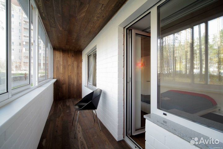 Отделка и остекление балконов и лоджий