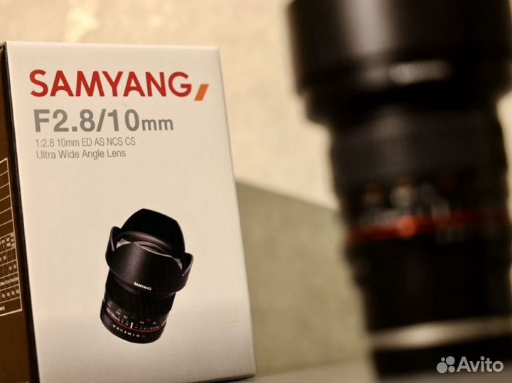 Объектив Samyang MF 10mm f/2.8 ED AS NCS CS
