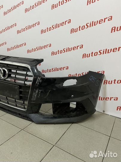 Audi A1 8x S-line 2014-2018 бампер передний