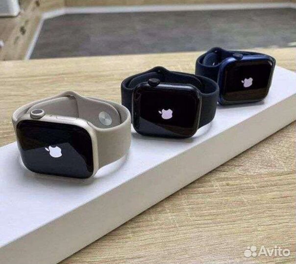 Apple Watch S8 + Яблоко + Ориг Коробка