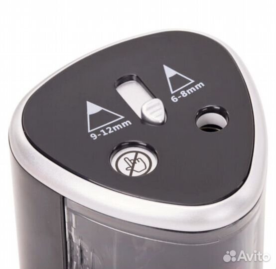 Электрическая точилка для карандашей с 2 дырками