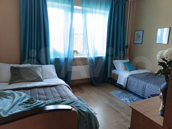 2-к. квартира, 54 м², 6/17 эт.