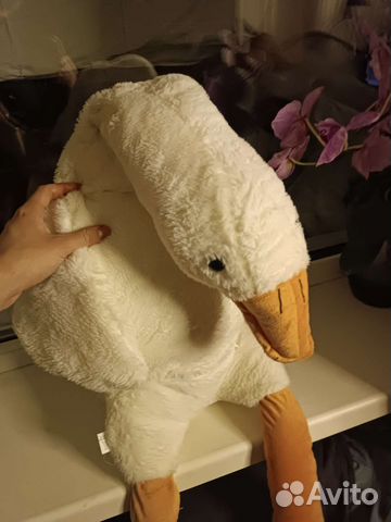 Новая мягкая игрушка большой Гусь 130см