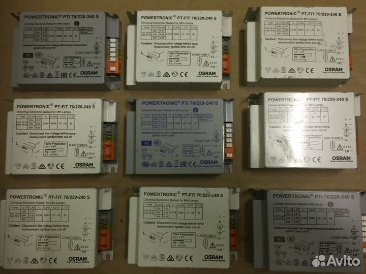 Эпра аппар пуско регулир Powertronic pti 70/220-24