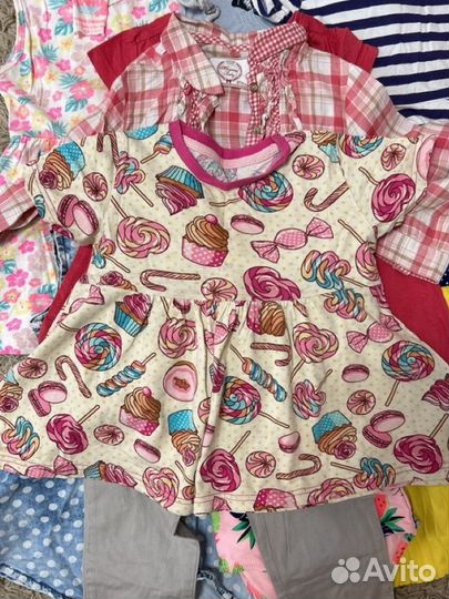 Пакет летних вещей на девочку 92