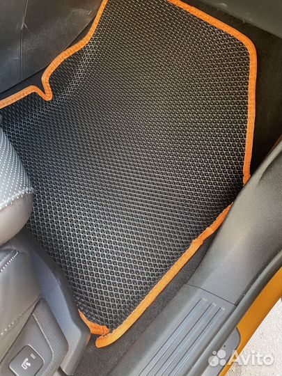 Авто коврики ева эва эко EVA с бортиками 3д 3d