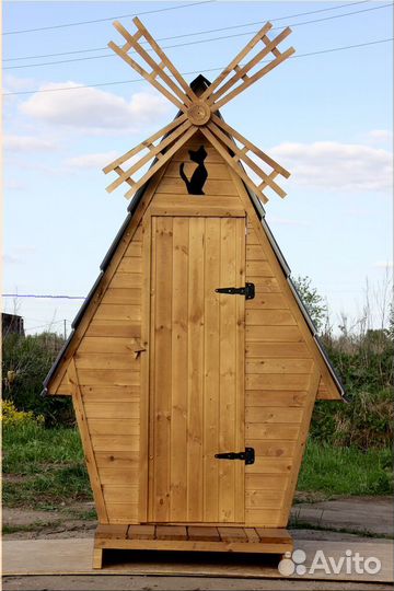 Уличный туалет с установкой SUN342