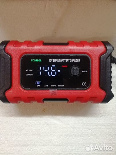 Зарядное устройство для акб авто 12В (6A max)