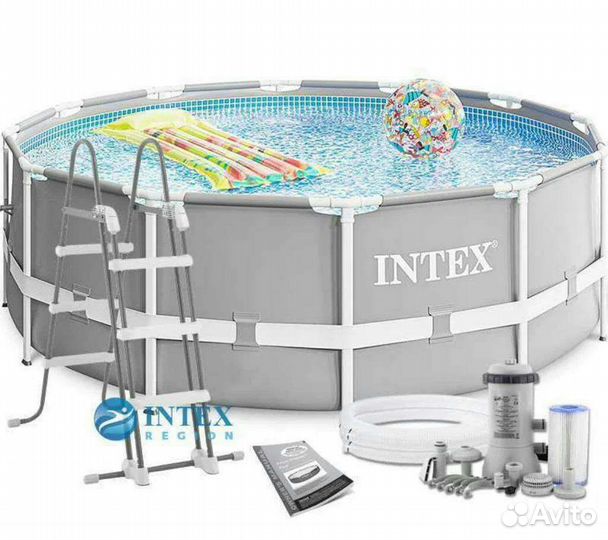 Новый бассейн Intex Prism Frame 366x99