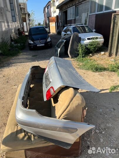 Задний бампер на mercedes clk 1999