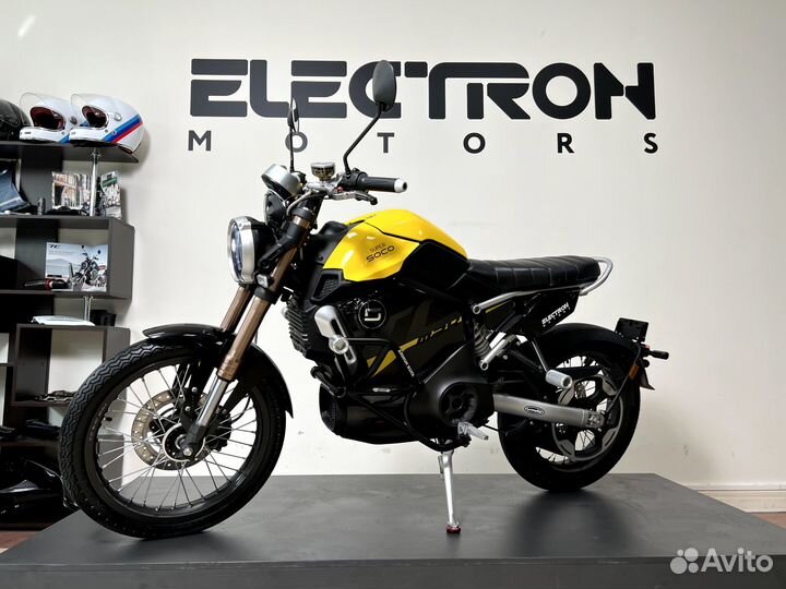 Мотоцикл электрический Super Soco TC Max