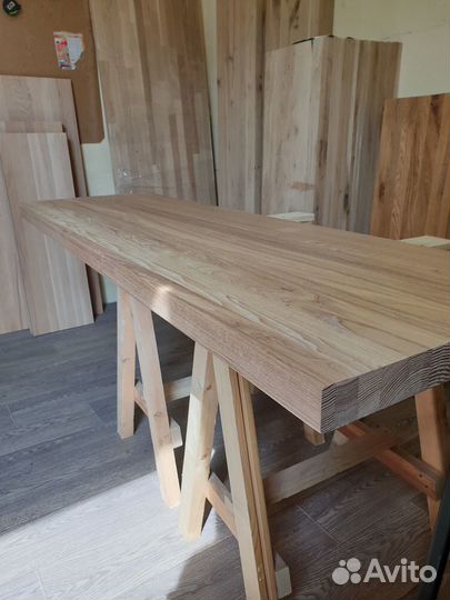 Изготовление подоконника из дуба