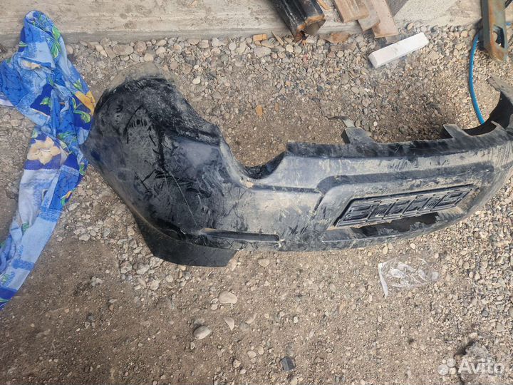 Задний бампер мазда 3 бк седан