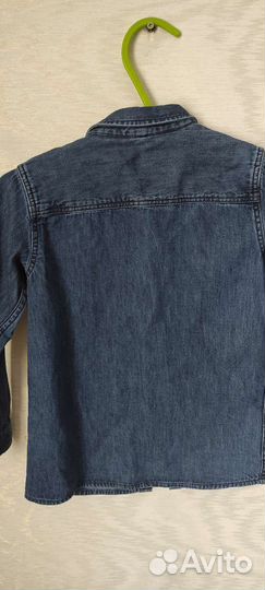 Джинсовая рубашка by primark на рост 122