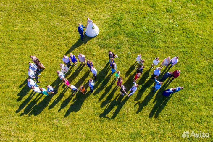 Съемка с квадрокоптера, аэросъемка