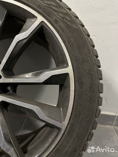 Колеса зимнии в сборе,оригинал BMW X4/X3, разношир