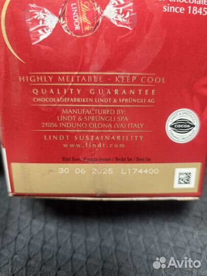 Конфеты Lindt Lindor молочный шоколад 337г