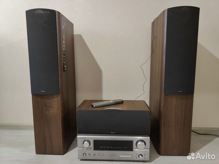 Ресивер Denon AVR-2307 + колонки