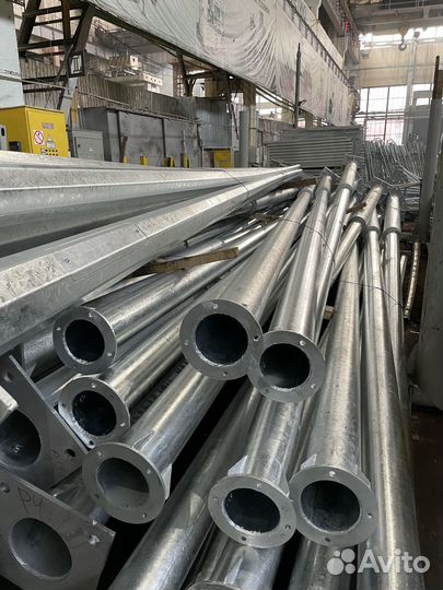 Опоры освещения оцинкованые