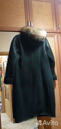 Дубленка длинная