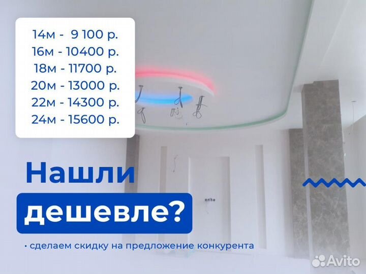 Натяжной потолок