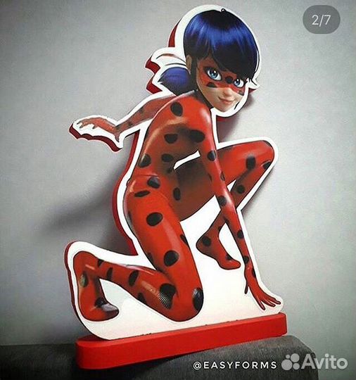 Ледибаг ростовая фигура