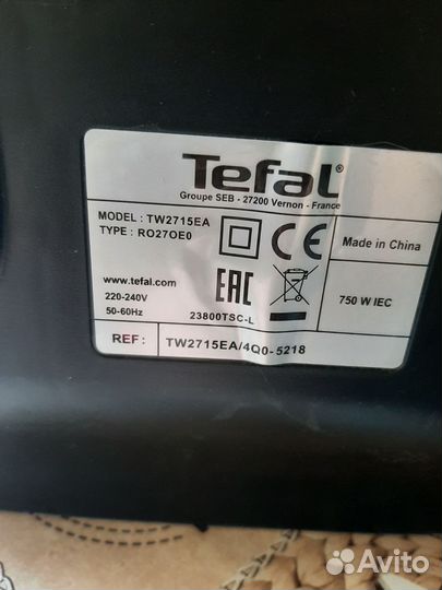 Пылесос tefal