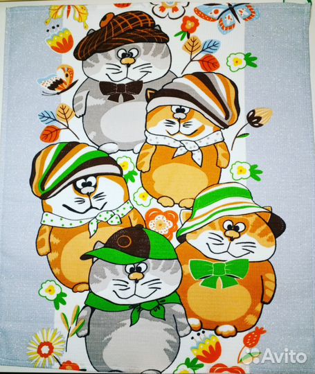 Набор вафельных полотенец 